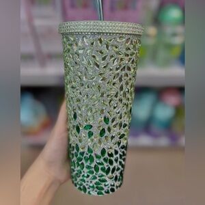24oz Rhinestone Crystal Tumbler